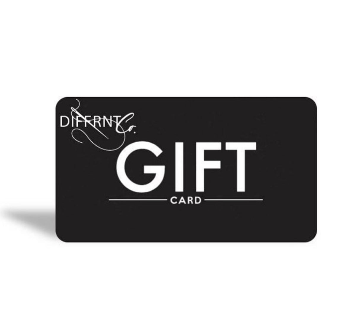 DIFFRNT Co. Gift Card